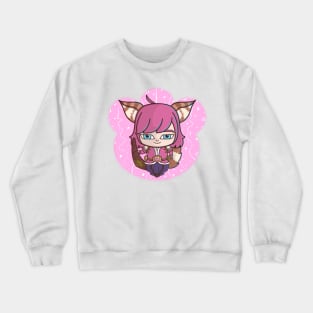 Mobile legends Nana the cat magician! Crewneck Sweatshirt